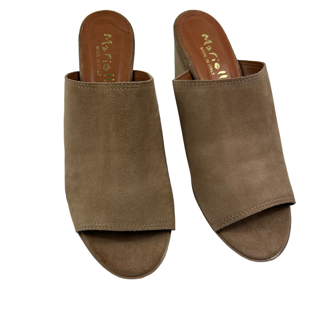 Mariella Made in Italy Mule Open Toe Sandals Size 9